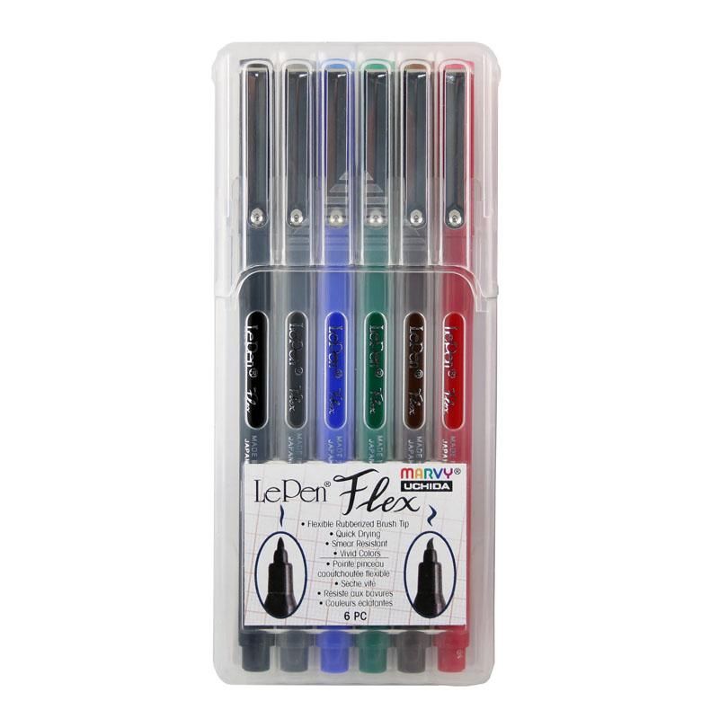 MARVY LE PEN FLEX SET OF 6 - 4800-6A PRIMARY