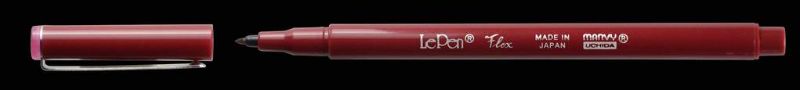 MARVY LE PEN FLEX MARKER - BURGANDY 28