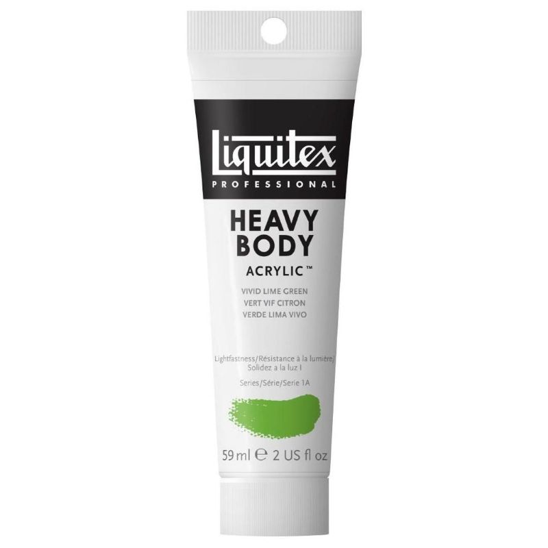 LIQUITEX PROFESSIONAL HEAVY BODIED ACRYLIC 138ML - VIVID LIME GREEN S1 740