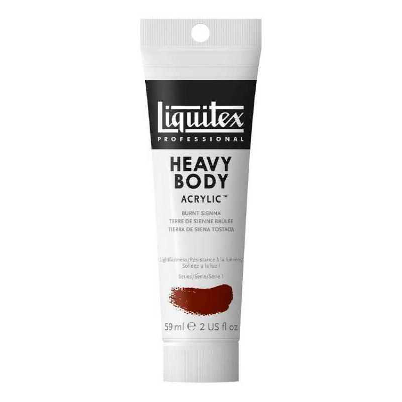 LIQUITEX PROFESSIONAL HEAVY BODIED ACRYLIC 138ML - BURNT SIENNA S1 127