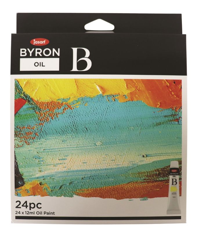 JASART BYRON OIL PAINT 12ML SET - SET 24