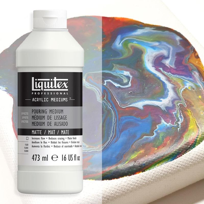 LIQUITEX POURING MEDIUM MATTE 473ML -