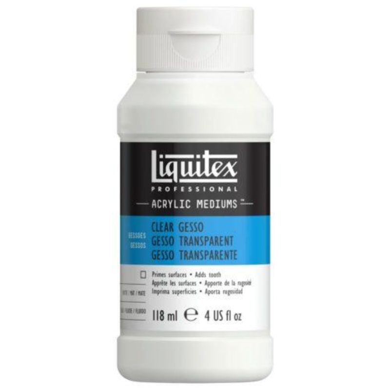 LIQUITEX CLEAR GESSO SURFACE PREPARATION -