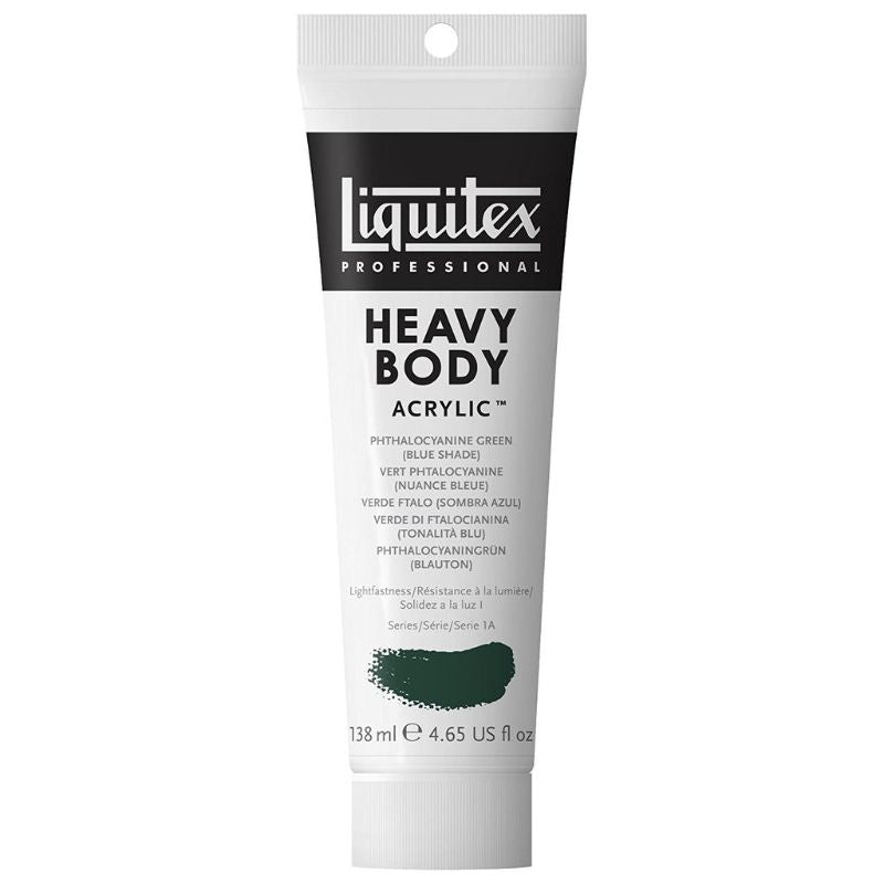 LIQUITEX PROFESSIONAL HEAVY BODIED ACRYLIC 138ML - PHTHALO GREEN BS S1 317