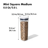 OXO - Goodgrips Pop 2.0 Container Square 0.8Qt / 0.8L