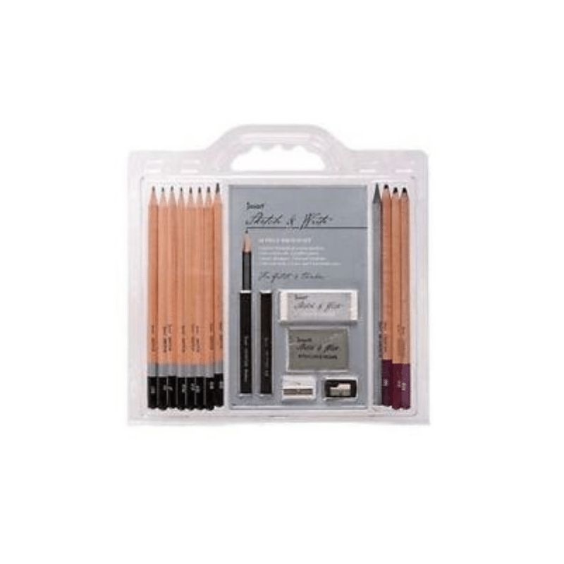 JASART SKETCH & WRITE 18 PIECE SKETCH SET -