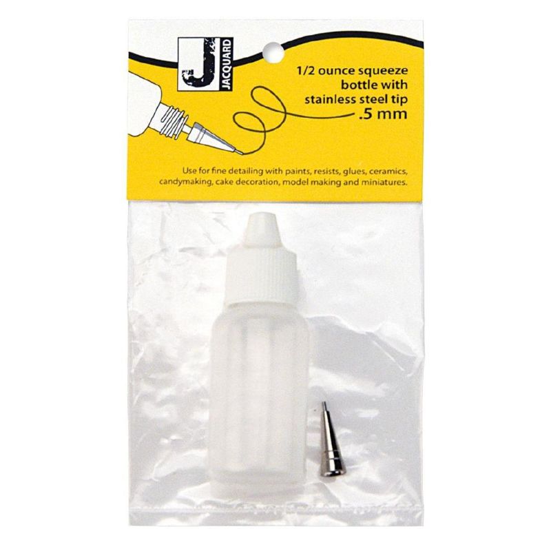 JACQUARD 1/2 OZ BOTTLE WITH TIP POLY BAG - W/ #9 TIP