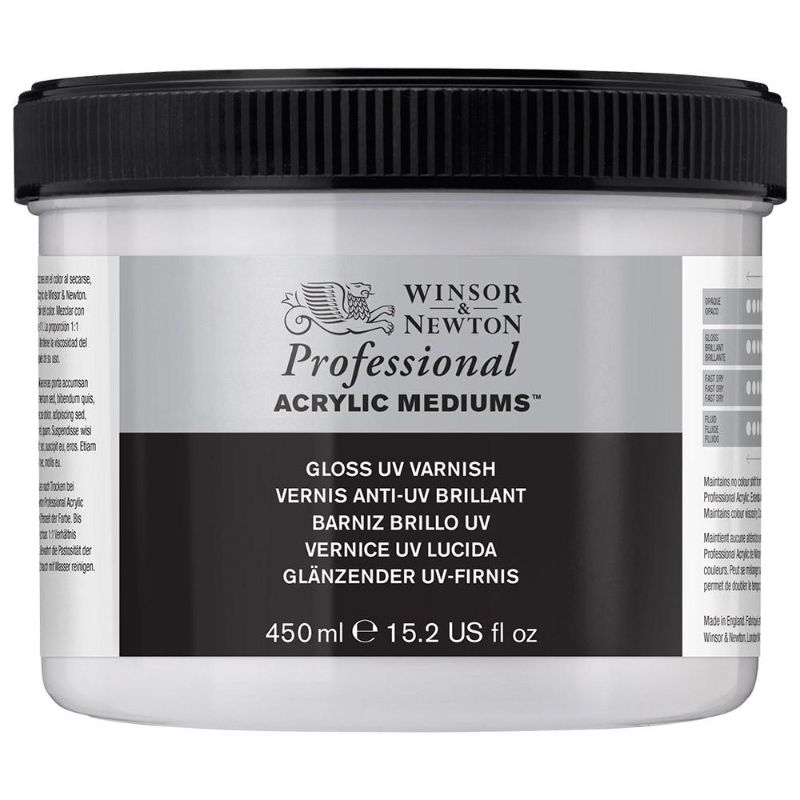 WINSOR & NEWTON PROFESSIONAL ACRYLIC UV VARNISH GLOSS -