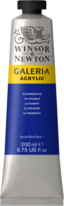 WINSOR & NEWTON GALERIA ACRYLIC PAINT 200ML - ULTRAMARINE 660 S1