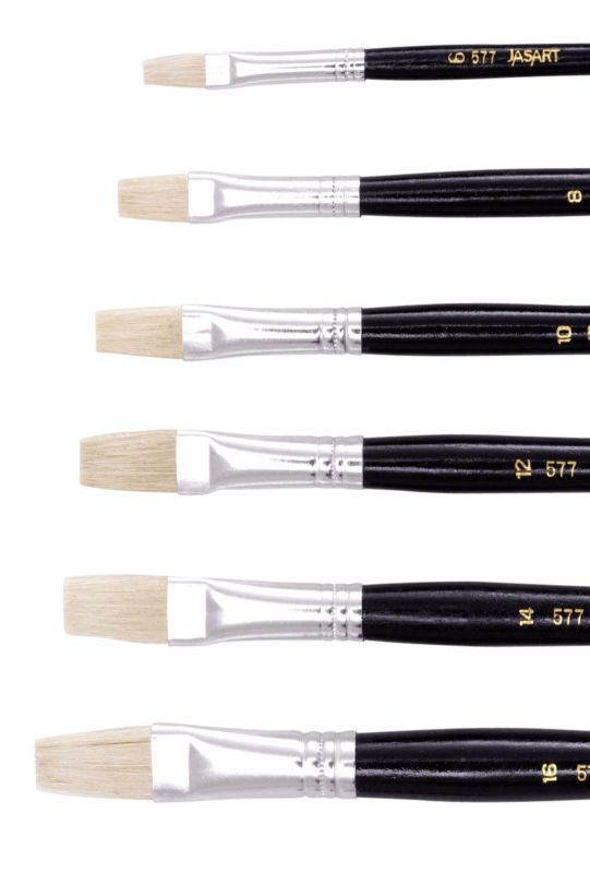 JASART BRUSH 577 HOG FLAT - #20