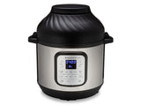 Instant Pot Duo Crisp 8L: versatile air fryer and pressure cooker for quick, healthy meals with various cooking functions.