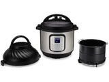 Instant Pot Duo Crisp 8L, a versatile air fryer and pressure cooker combo for quick, healthy family meals.