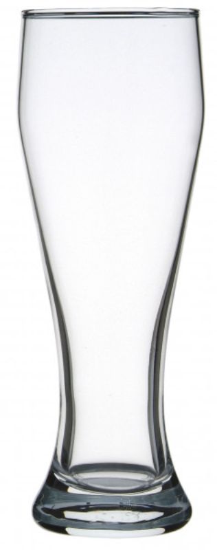 Set of 6 Pasabahce Brasserie 520ml pilsner glasses, enhancing beer flavors and ideal for stylish gatherings.