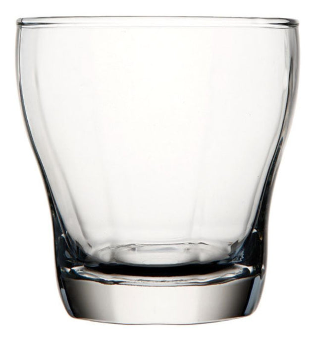 Set of 6 Ocean - Urbano Rock glasses, 330ml, stackable design, ideal for cocktails, water, and whisky.