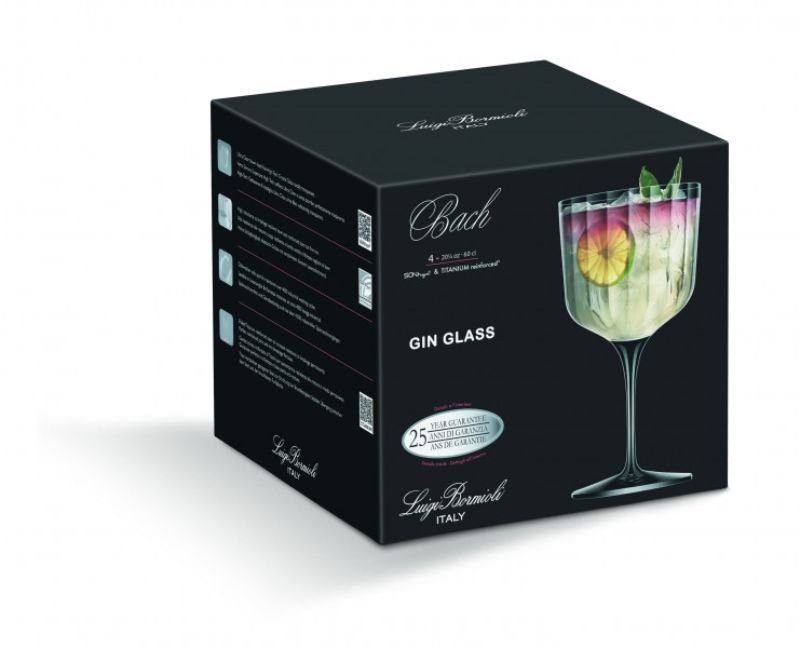 Luigi Bormioli - Bach Gin 600ml - Set 4