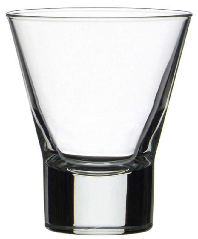 Set of 6 Italian-made 150ml Ypsilon liqueur glasses, elegant design perfect for cocktails and aperitifs.