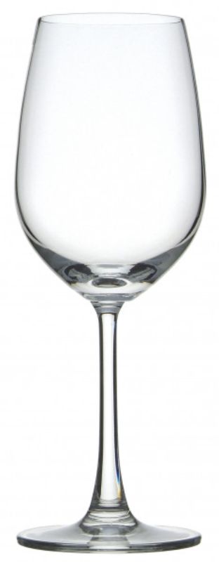 Set of 6 Ocean Madison White Wine glasses with oversized bowls and thin rims, crafted for enhanced wine tasting experience.