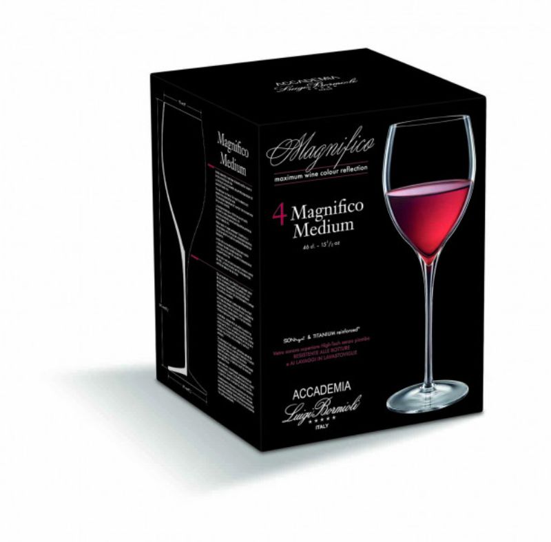 Luigi Bormioli - Magnifico Wine 460ml  - Set 4