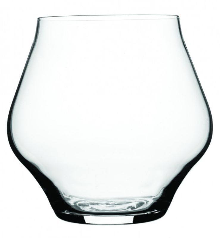 Set of 6 Luigi Bormioli Supremo Stemless Wine Glasses, 450ml, crafted from lead-free crystal for elegance and durability.