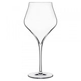 Set of 6 Luigi Bormioli Supremo 650ml Burgundy glasses, crafted from lead-free crystal for elegance and durability.