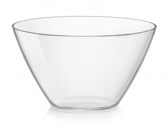 Set of 12 stylish 26cm Bormioli Rocco Basic Bowls for serving and mixing, crafted in Italy with a minimalist design.