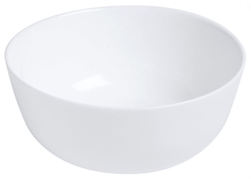 Set of 12 elegant 19cm Bormioli Rocco Toledo Salad Bowls in tempered glass, perfect for serving salads and appetizers.