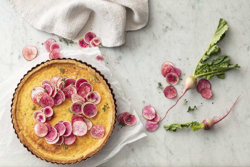 Wiltshire - Rose Gold Quiche & Tart Pan