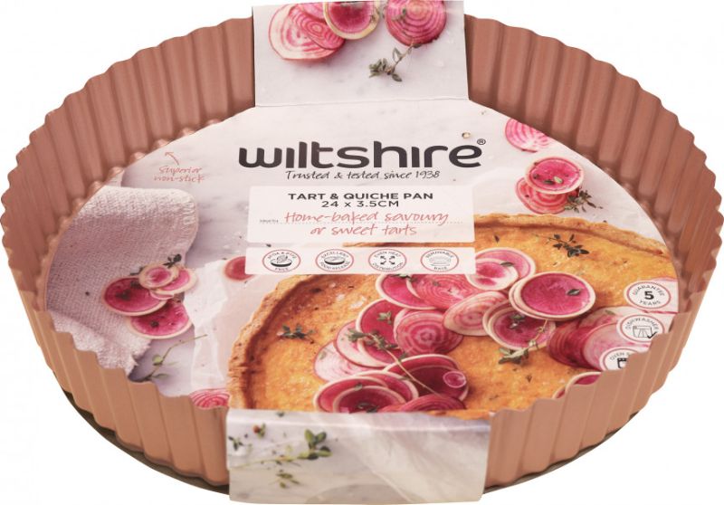 Wiltshire - Rose Gold Quiche & Tart Pan