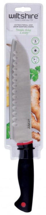 Wiltshire - Soft Touch Anti-bacterial Handle Santoku 20cm