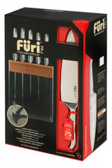 Furi - Pro Stainless Steel Knife Block Set 7 Piece