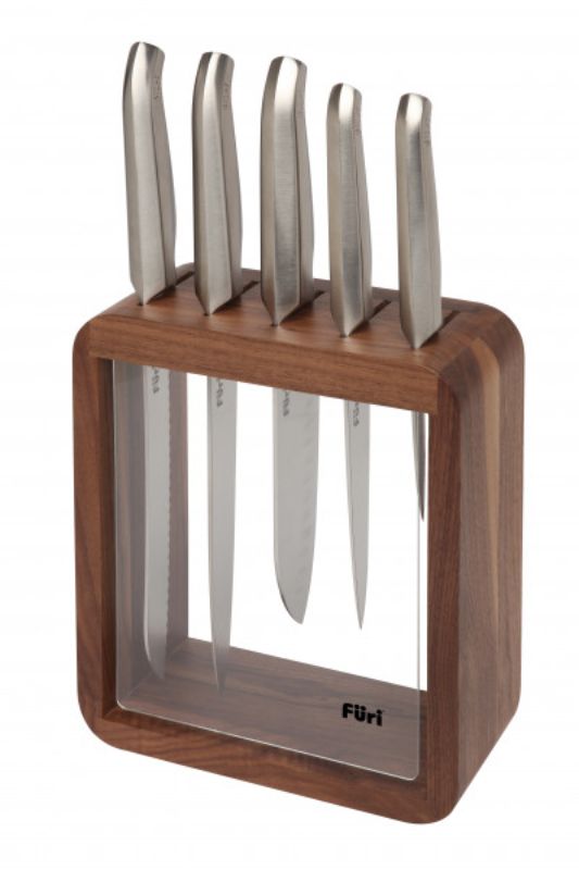 Furi - Pro Vault Knife Block Set 6 Piece