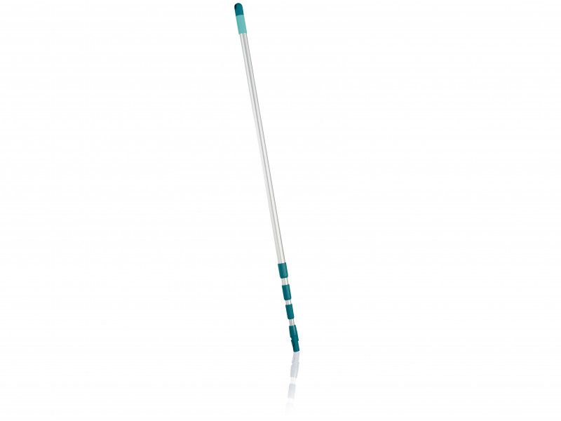 Leifheit Click System Telescopic Handle 145-400cm, adjustable for high-reach cleaning from dusting to window wiping.