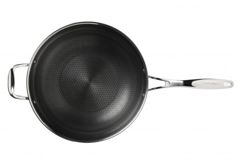 Stanley Rogers - Matrix Stainless Steel Wok Pan 32cm