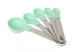 Wiltshire - Measuring Spoons 5Pieces Green