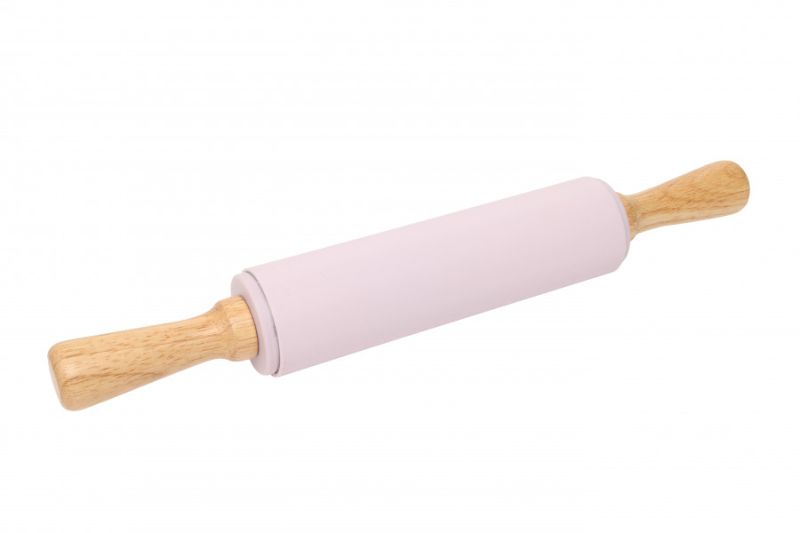 Wiltshire Silicone Rolling Pin with contoured handles, non-stick surface, ideal for rolling pastry and dough evenly.