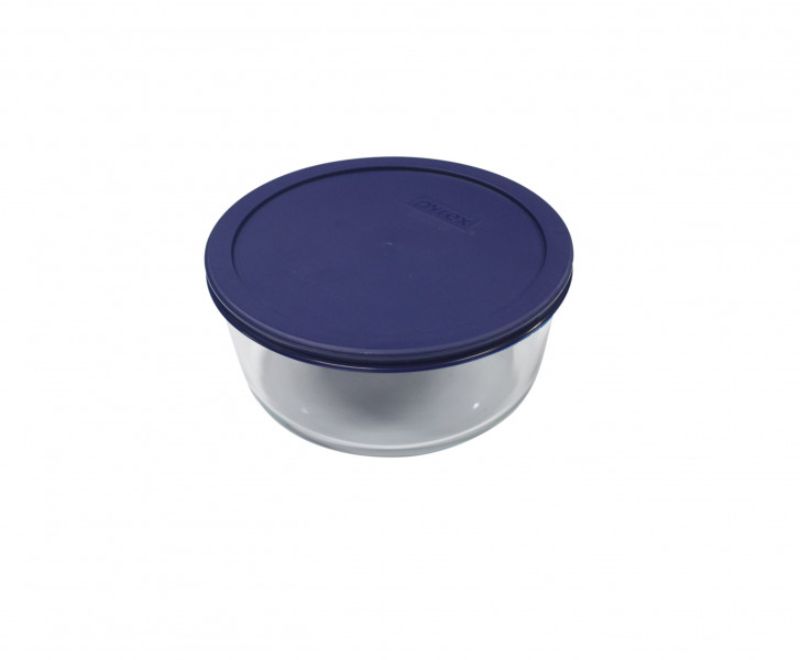 Pyrex - Simply Store™ 2 Cup Round Container with Blue Lid