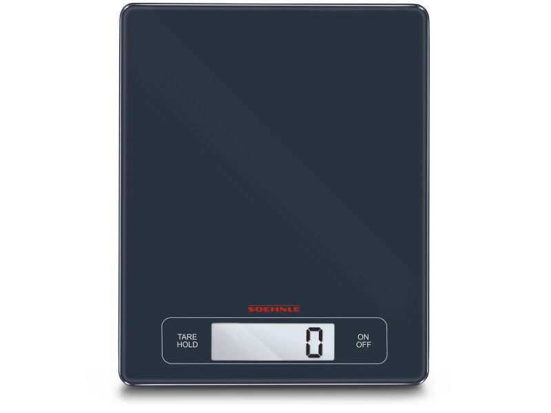Soehnle Kitchen Scale Page Profi 15Kg: stylish, precise scale with large surface, audible beep, and Tare function for easy measuring.