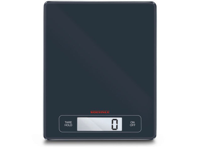 Soehnle Kitchen Scale Page Profi 15Kg: stylish, precise scale with large surface, audible beep, and Tare function for easy measuring.