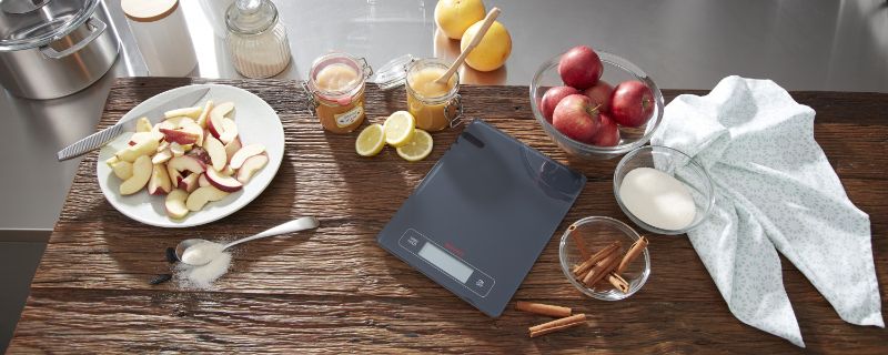 Soehnle Kitchen Scale Page Profi 15Kg with large weighing area, Tare function, and sleek design for precision cooking.
