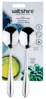 Wiltshire - Luisa Soup Spoons 4Piece